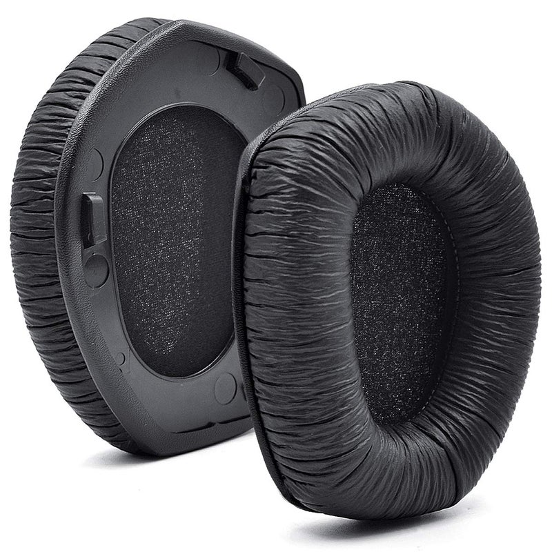 defean RS165 175 185 195 Upgrade Quality Ear Pads Replacement Ear Cushion Foam Compatible with Sennheiser HDR RS165,RS175, RS185,RS195 RF Wireless Headphone,Added Thicknes(Wrinkle Artificial Leather) - Image 1